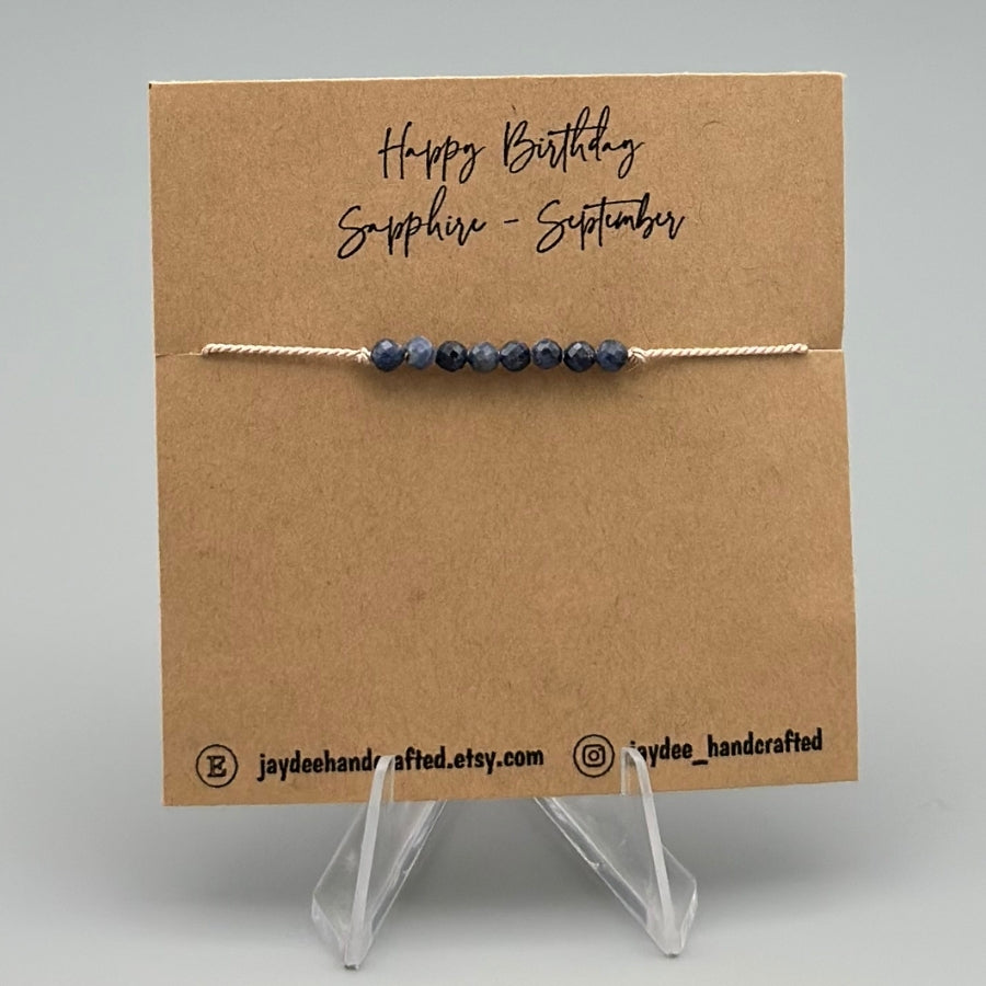 Gemstone Birthstone Bracelets
