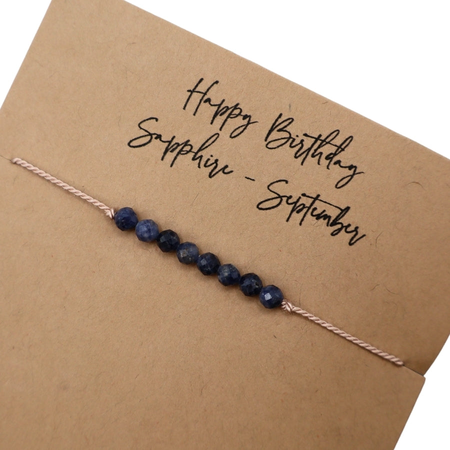 Gemstone Birthstone Bracelets