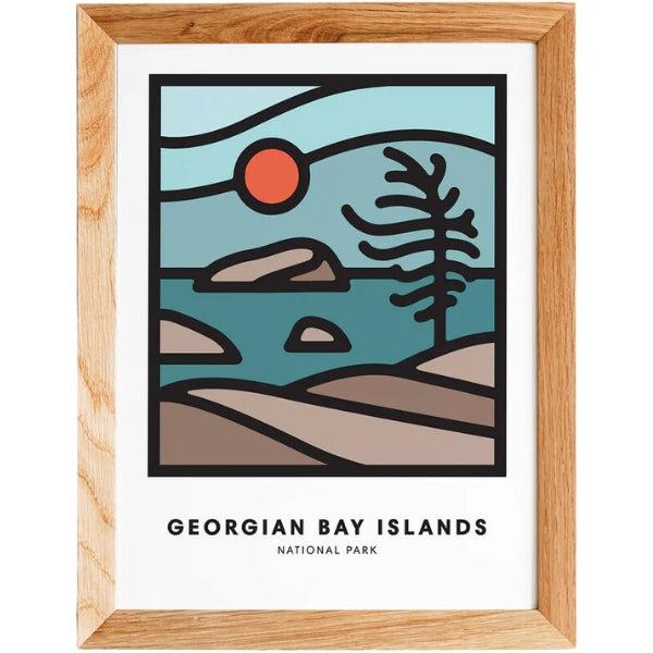Canada Parks Print - Georgian Bay Islands (6" x 8")