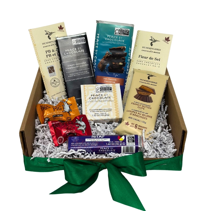 Coffret cadeau pour les amateurs de chocolat
