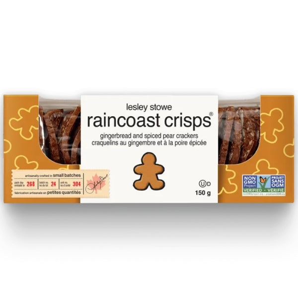 Gingerbread Spiced Pear Raincoast Crisps