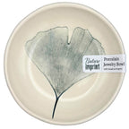 Plat à Bijoux Feuille de Ginkgo - Vert