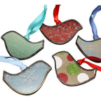Glass Ornament - Birds