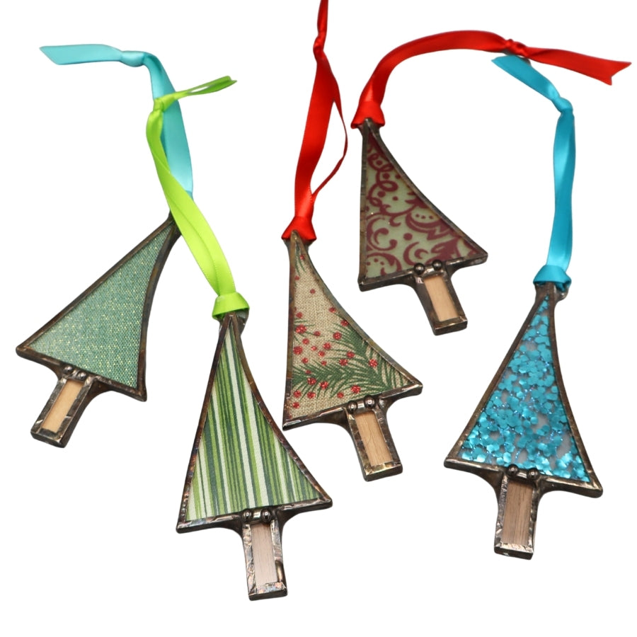 Glass Ornament - Trees