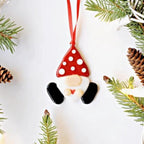 Ornement en verre fondu - Gnome