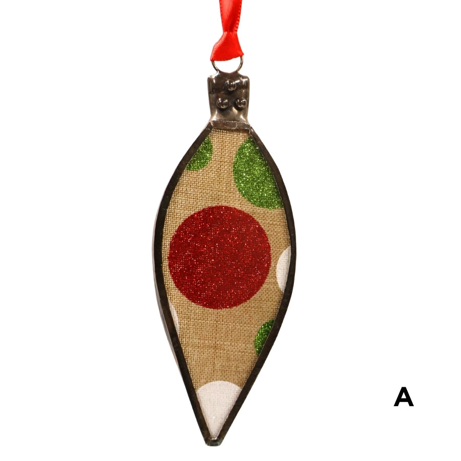 Glass Ornament - Light Bulbs