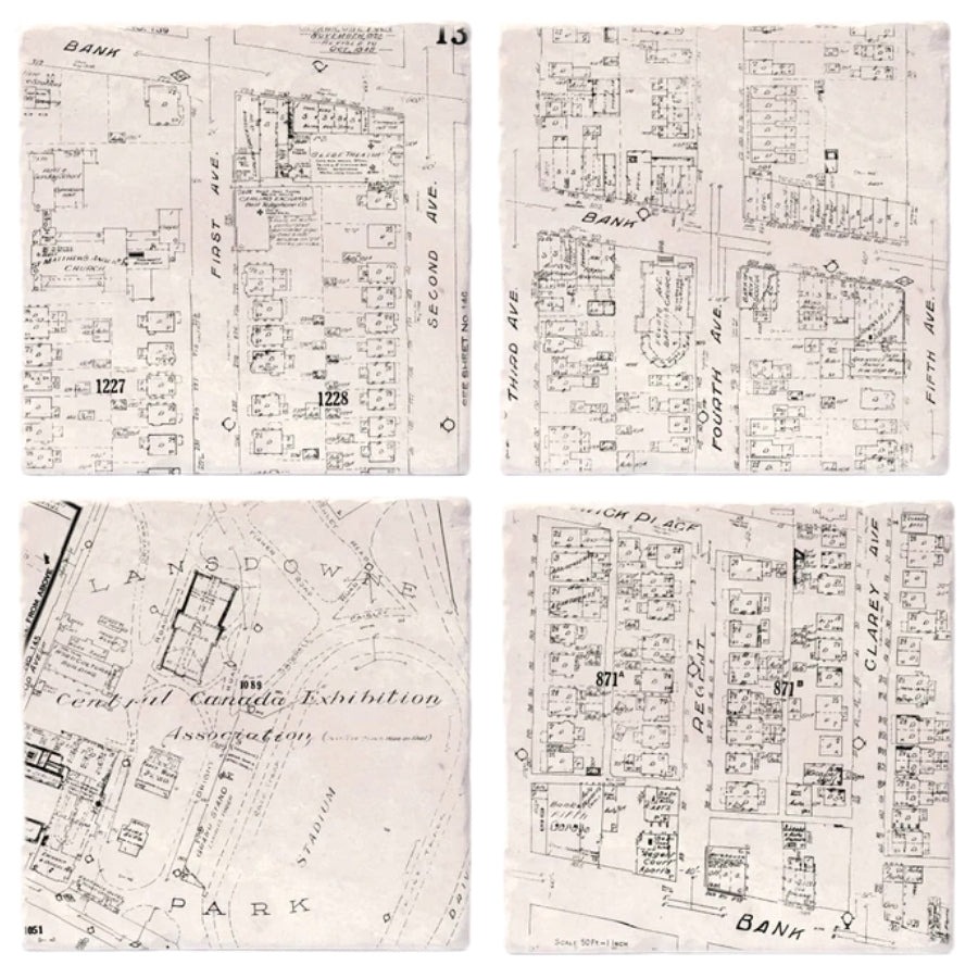 Glebe Neighbourhood Coasters