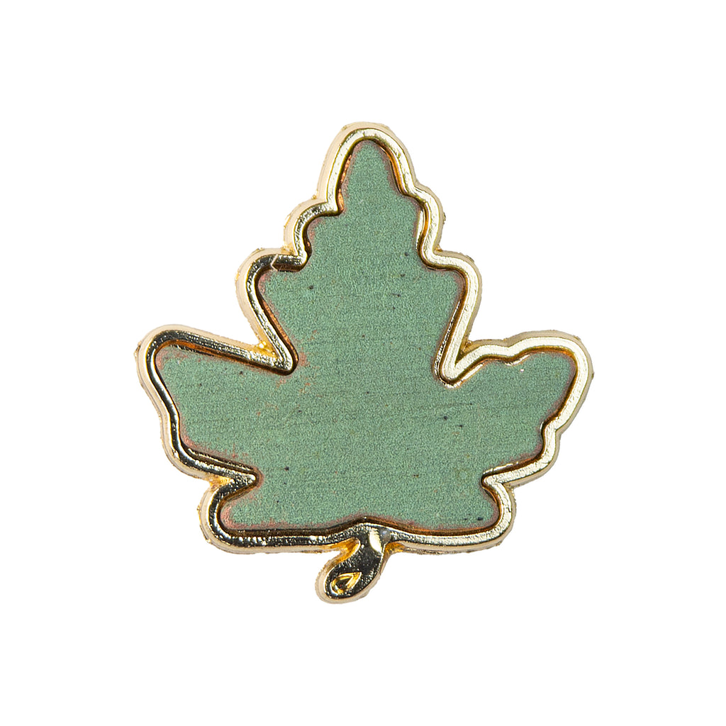 Maple Leaf Brooch