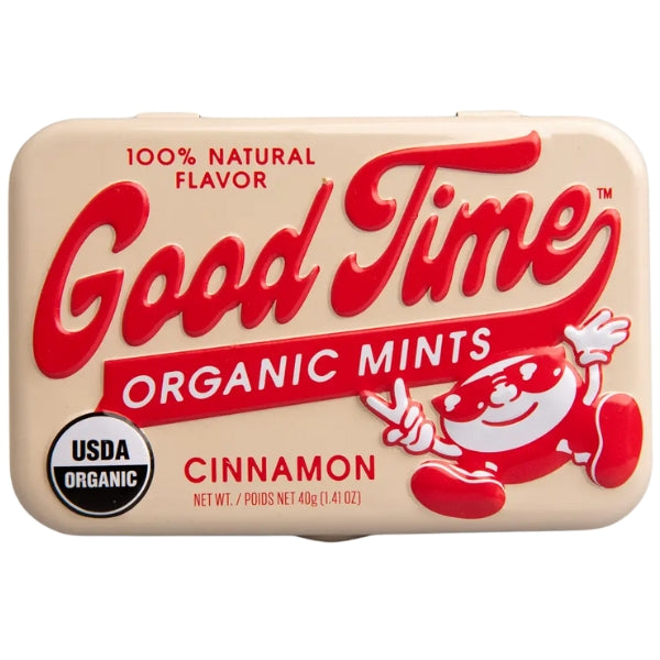 Good Time Organic Mints - Cinnamon