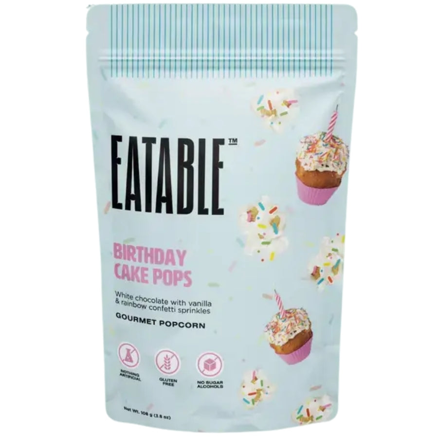 Gourmet Popcorn - Birthday Cake Pops