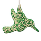 Ornement En Céramique Colibri