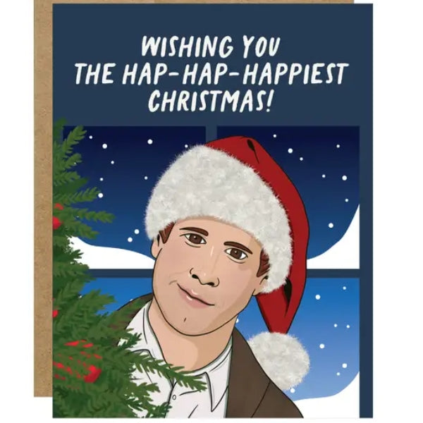 Clark Griswold Hap-Hap-Happiest Christmas Card