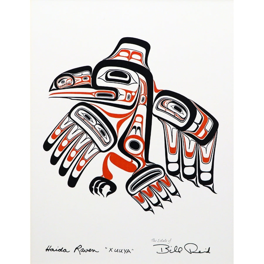 Haida Raven Print (6" x 9"/11"x14")