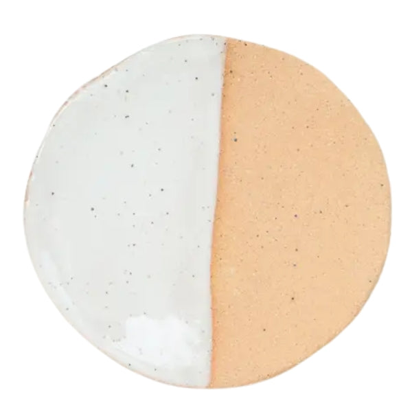 Ceramic Half Moon Ring Dish