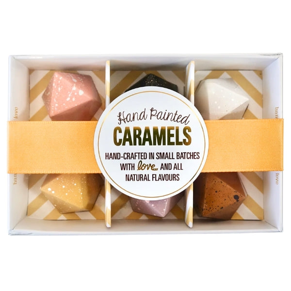 Hand Painted Caramels Box/6