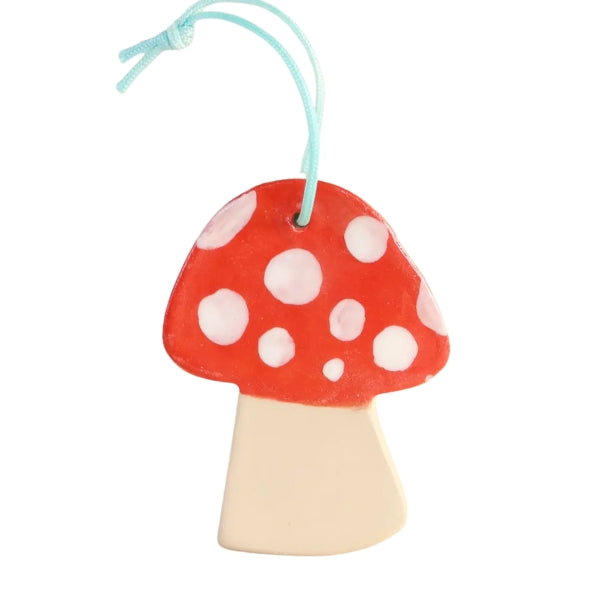 Handmade Ceramic Ornament - Mushroom