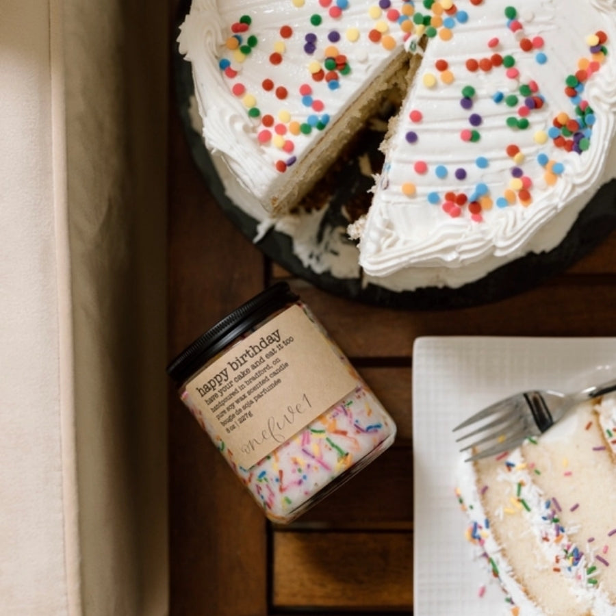 Happy Birthday Soy Wax Candle