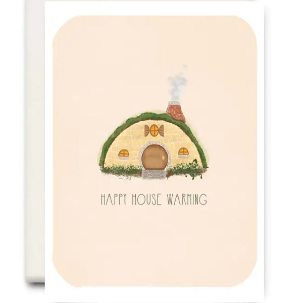 Happy Housewarming Hobbit Hole Card