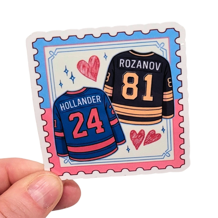 Heated Rivalry Jerseys Sticker