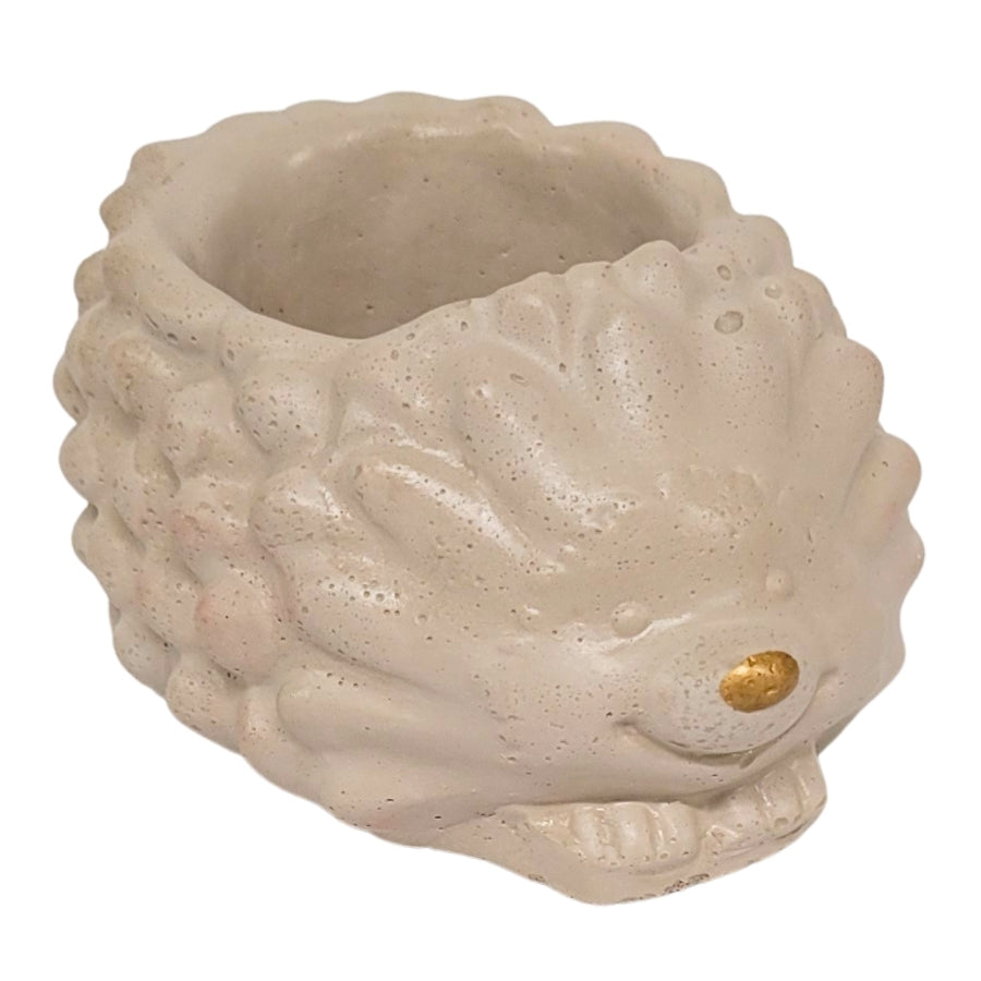 Hedgehog Concrete Planter