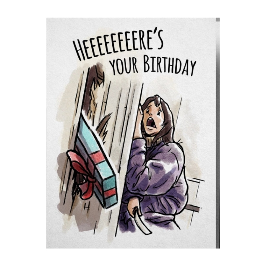 Heeere's Your Birthday Card