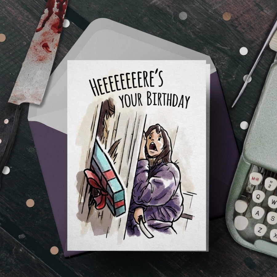 Heeere's Your Birthday Card