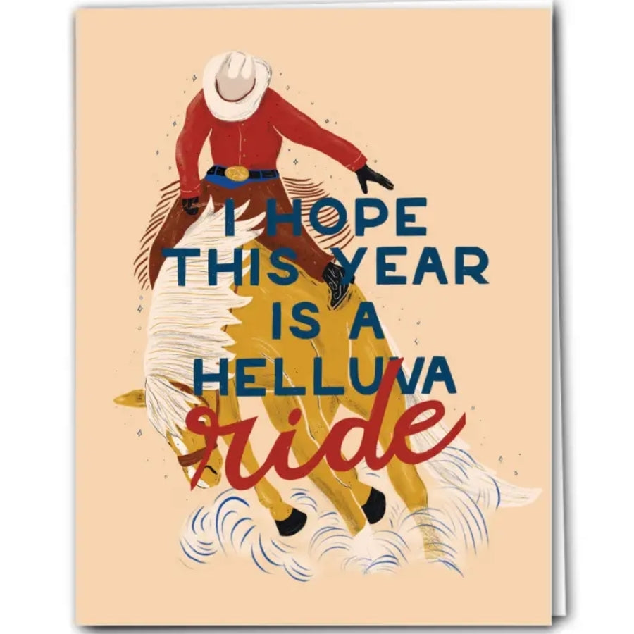 Helluva Year Birthday Card