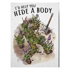 Help You Hide A Body Card