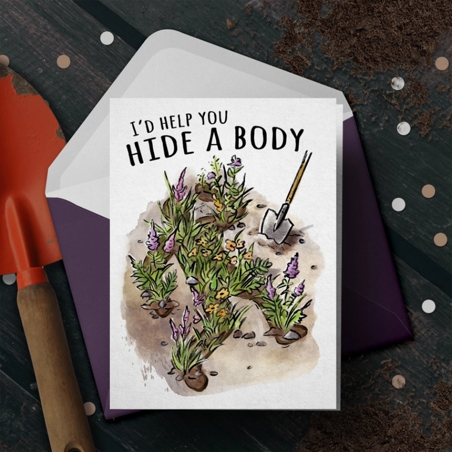 Help You Hide A Body Card