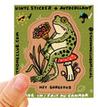 Hey Gorgeous Frog Sticker