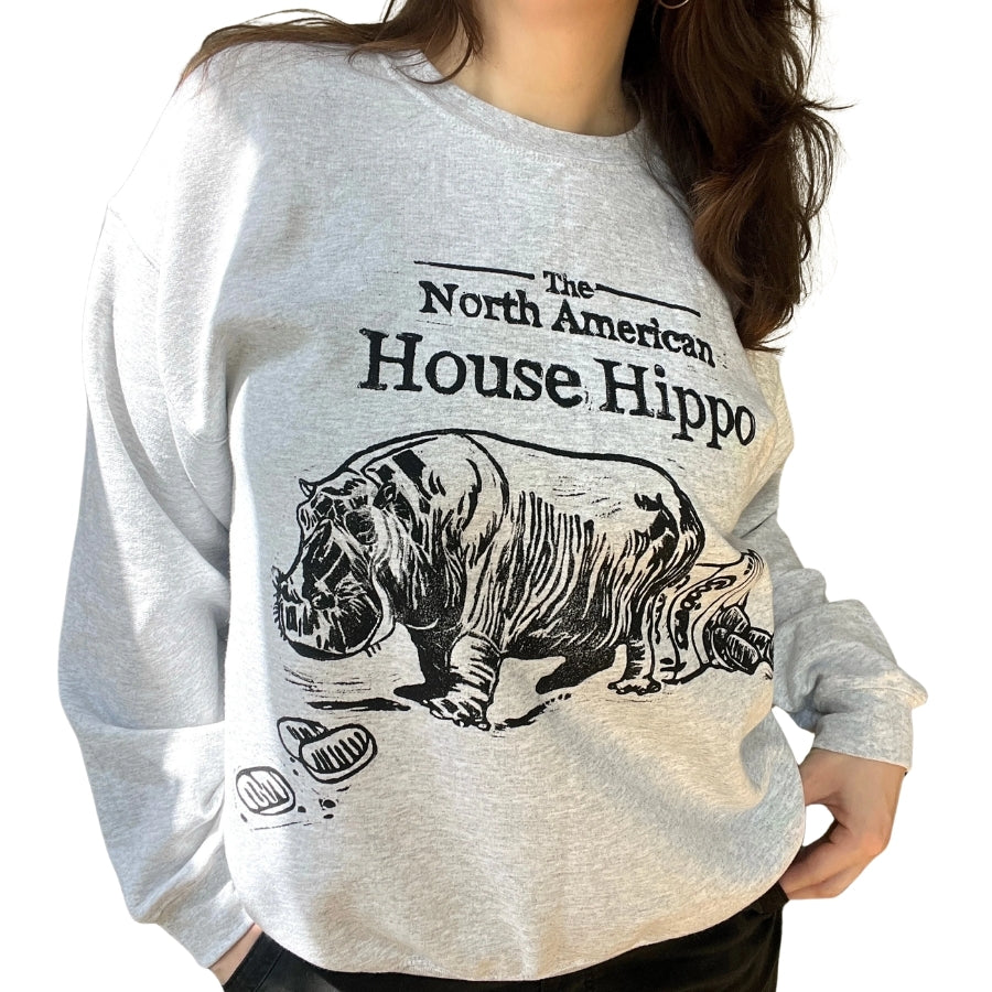 House Hippo Crew Neck Sweater