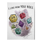 I Like How You Roll D & D Card