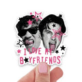 I Love My Boyfriends Sticker