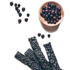 Saskatoon berries and Mitsoh Pemmican sticks.