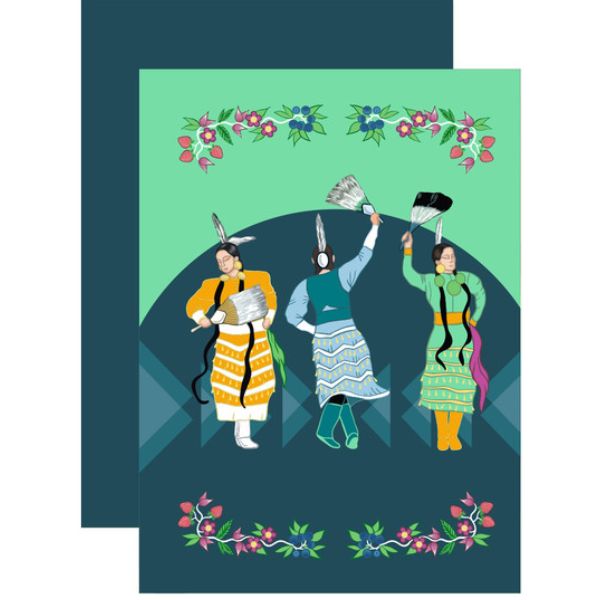 Carnet de notes des danseurs de Jingle Dress