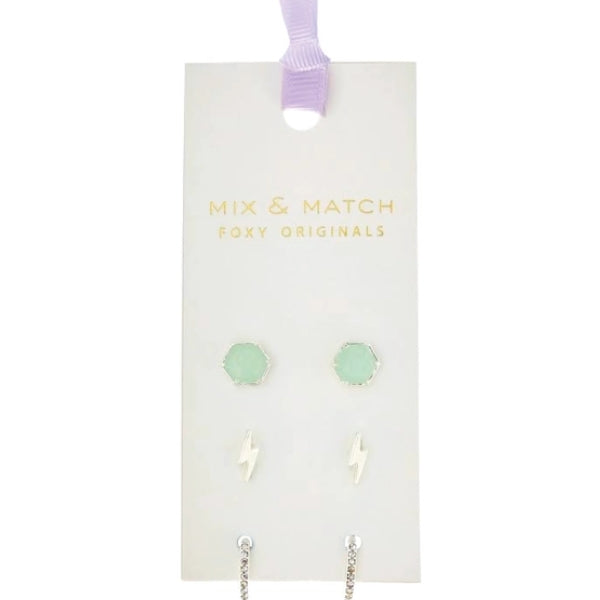 Mix and Match Stud Earring Set - Jagger