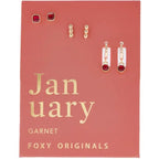 Birthstone Earring Sets