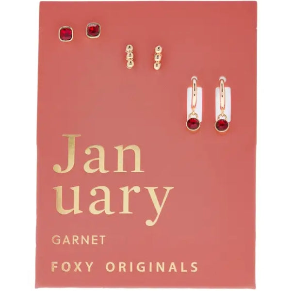 Birthstone Earring Sets