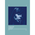 Song Art Print: Joni Mitchell A Case Of You (5" x 7")