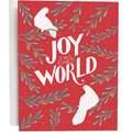 Carte de Noël « Joie au monde »