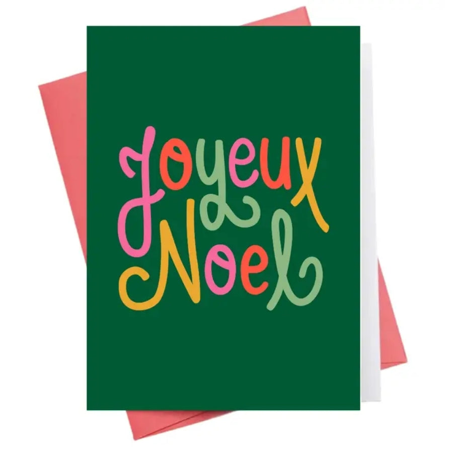 Joyeux Noel Christmas Card