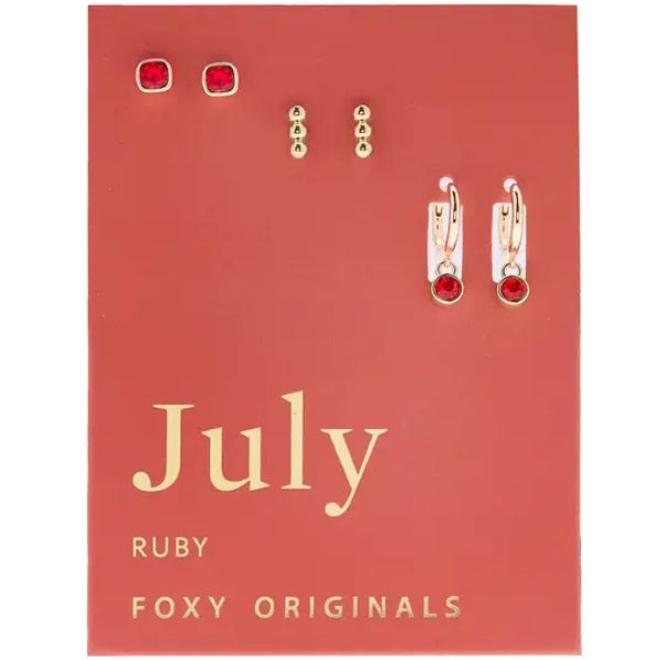 Birthstone Earring Sets