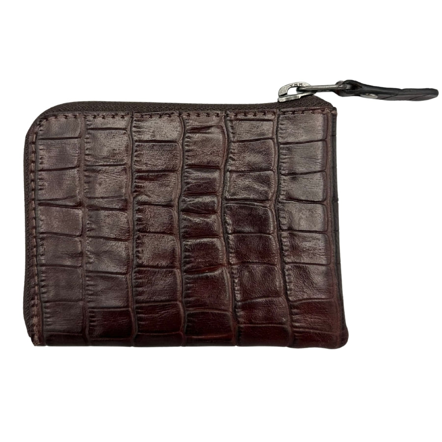 KM Leather Zip Wallet