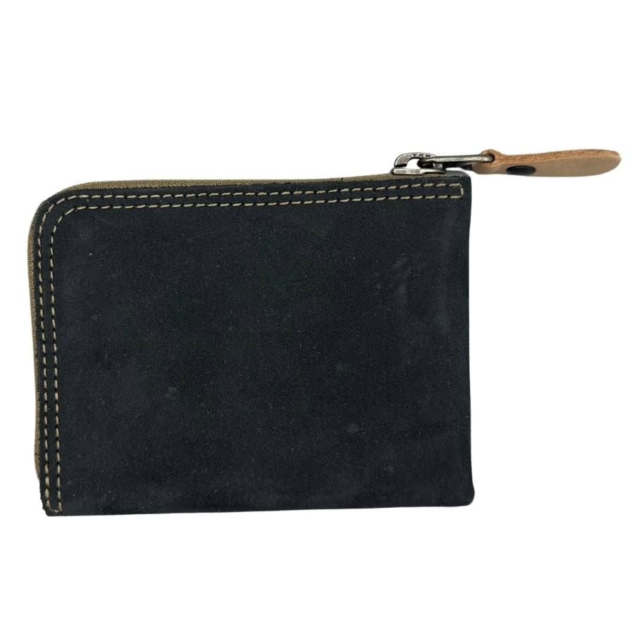 KM Leather Zip Wallet
