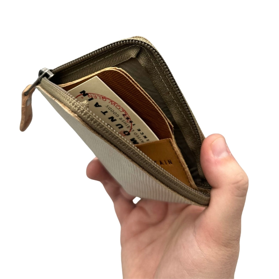 KM Leather Zip Wallet