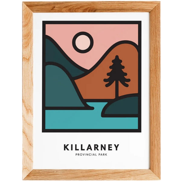 Canada Parks Print - Killarney (6" x 8")
