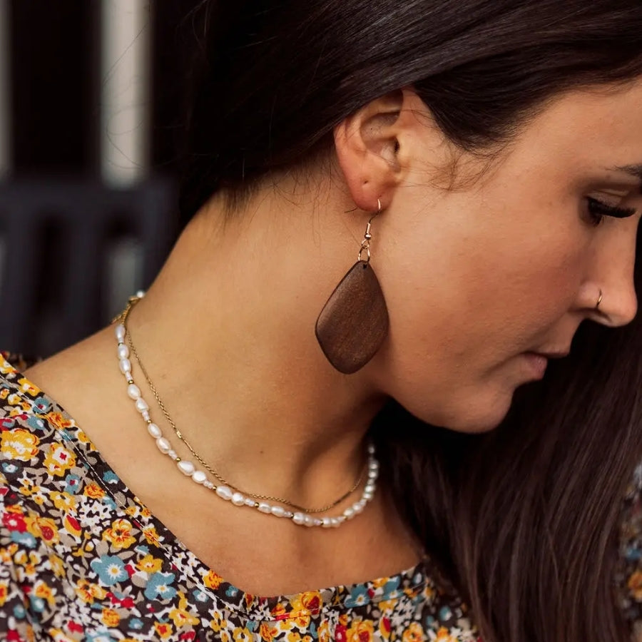 Klondike Wooden Earrings