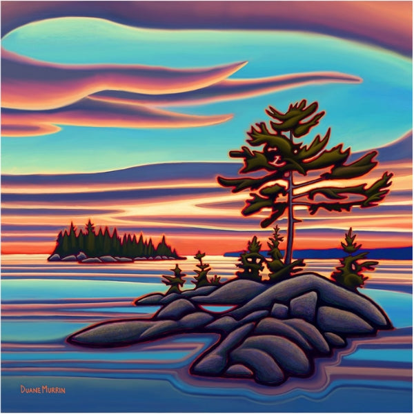 Mounted Print - Lake Of The Woods