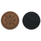 Patch en cuir - Boussole du Canada