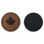 Patch en cuir - Feuille d'érable